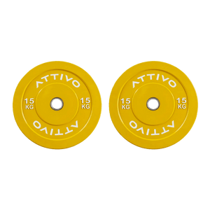 Colour Olympic Rubber Bumper Weight Plates 5/10/15/20/25kg