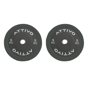 Colour Olympic Rubber Bumper Weight Plates 5/10/15/20/25kg