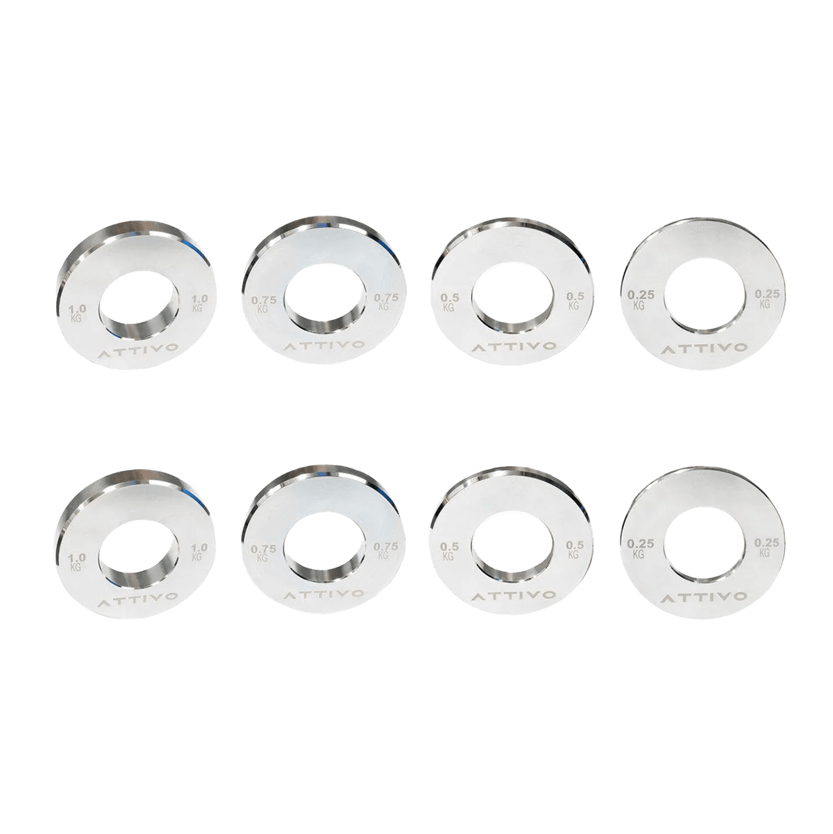 ATTIVO Olympic Fractional Plates Set 0.25 - 1.0kg