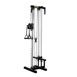 Wall Mount Cable Station with Dual Pulley System