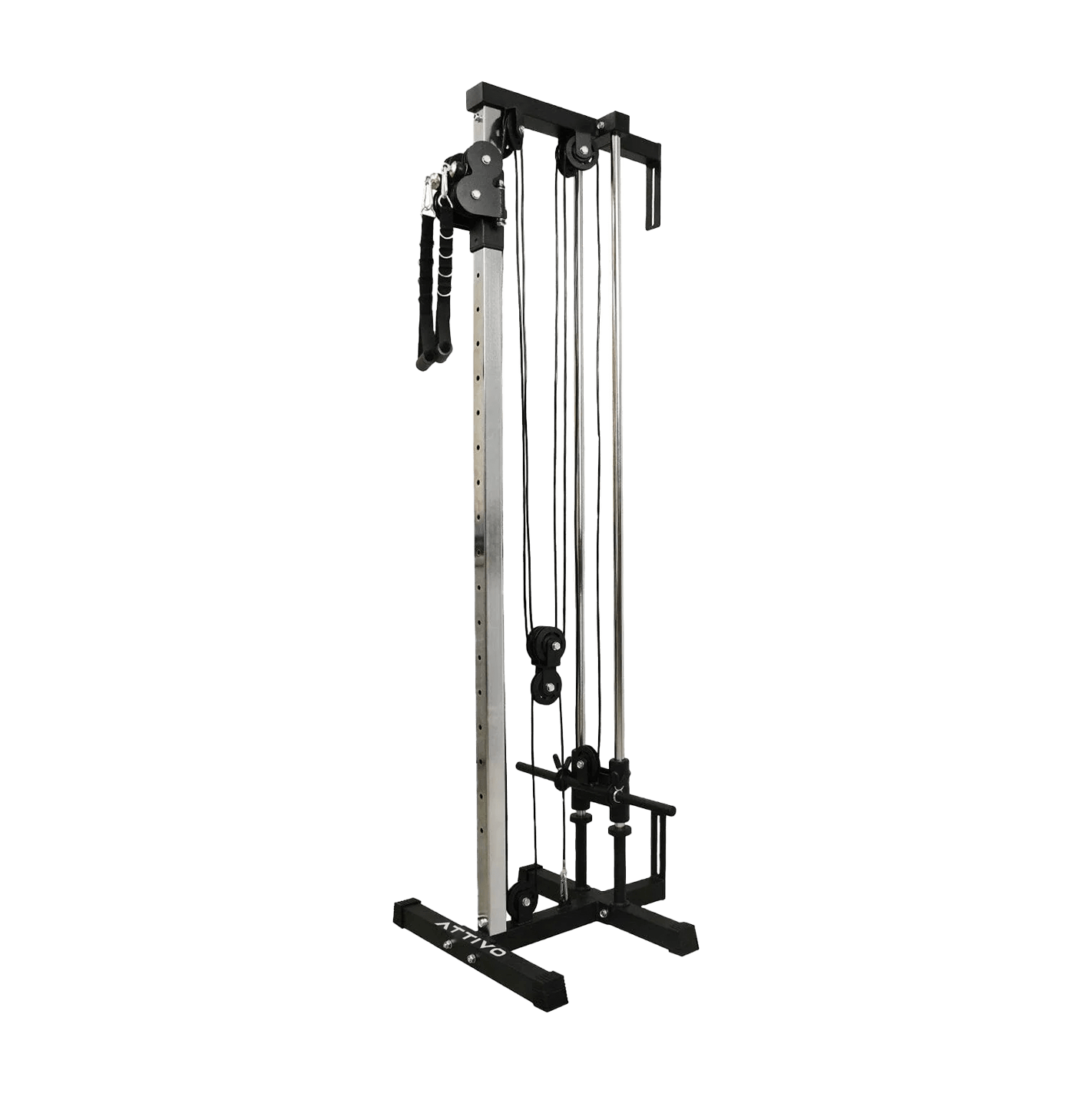 ATTIVO Wall Mount Cable Station with Dual Pulley System