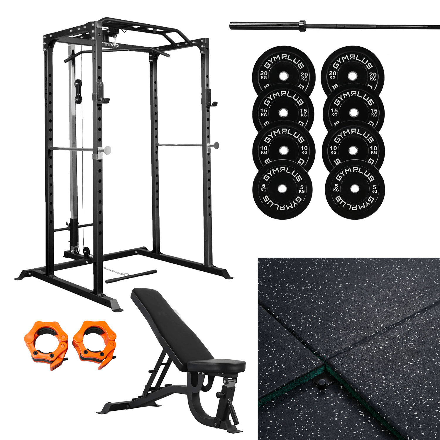 Garage Gym Essentials Package – Complete Setup