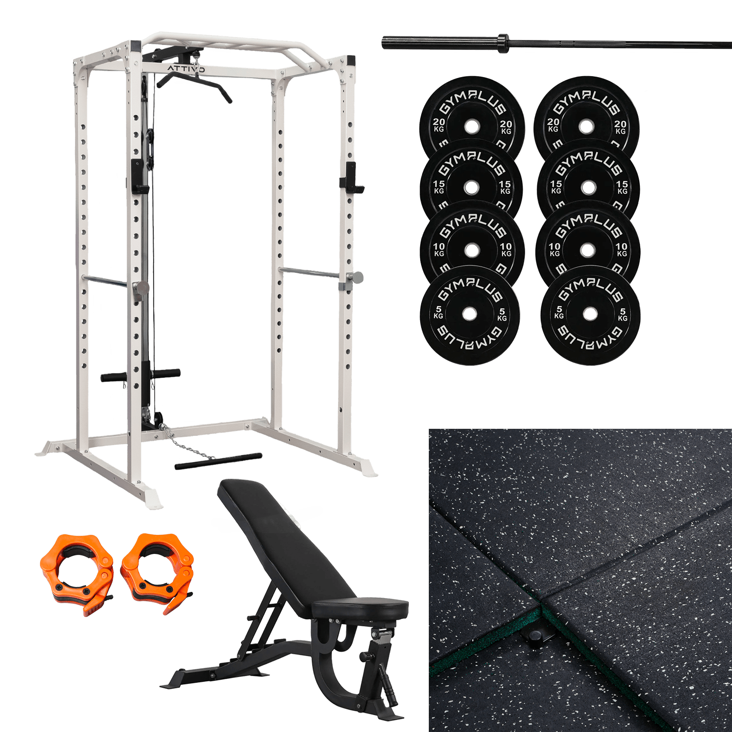 Garage Gym Essentials Package – Complete Setup