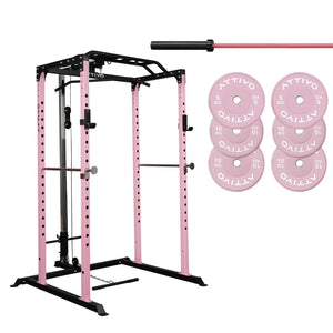 Essential Garage Gym Package - Pink