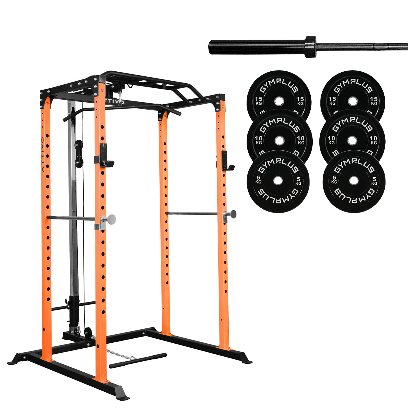 Power Cage Garage Gym Package