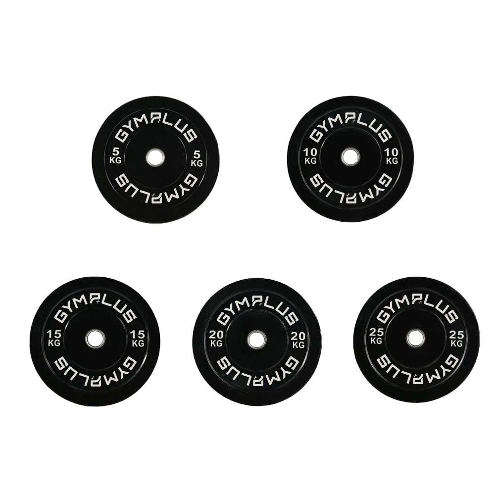 Remarkables Olympic Bar 20KG and Bumper Plates Set