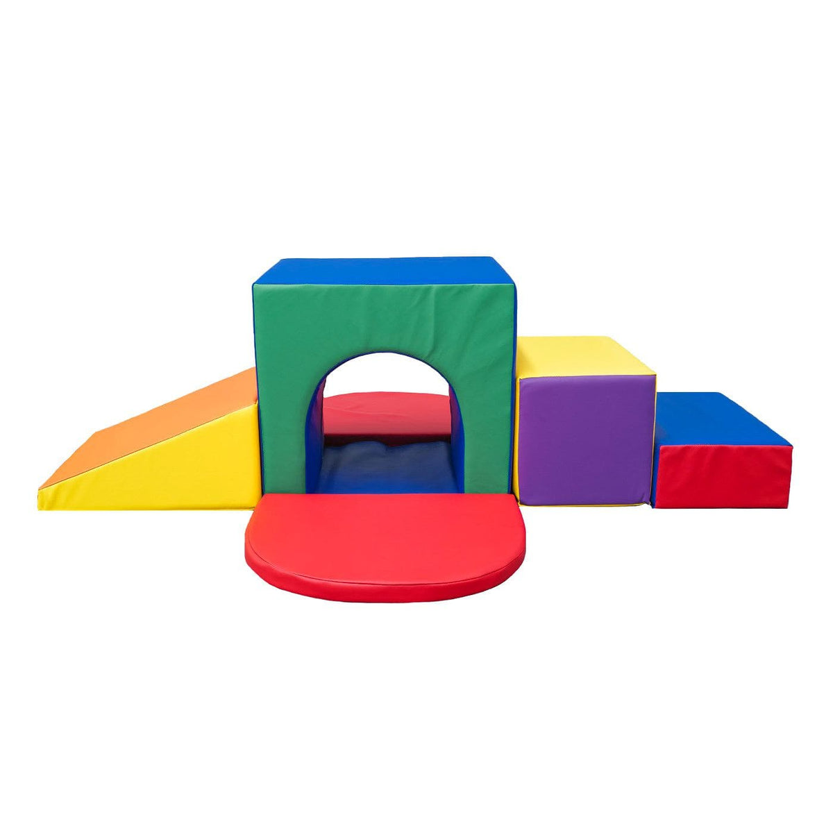 YOZZI Sensory Large Soft Block Indoor Tunnel Maze Climber - 6 Pieces
