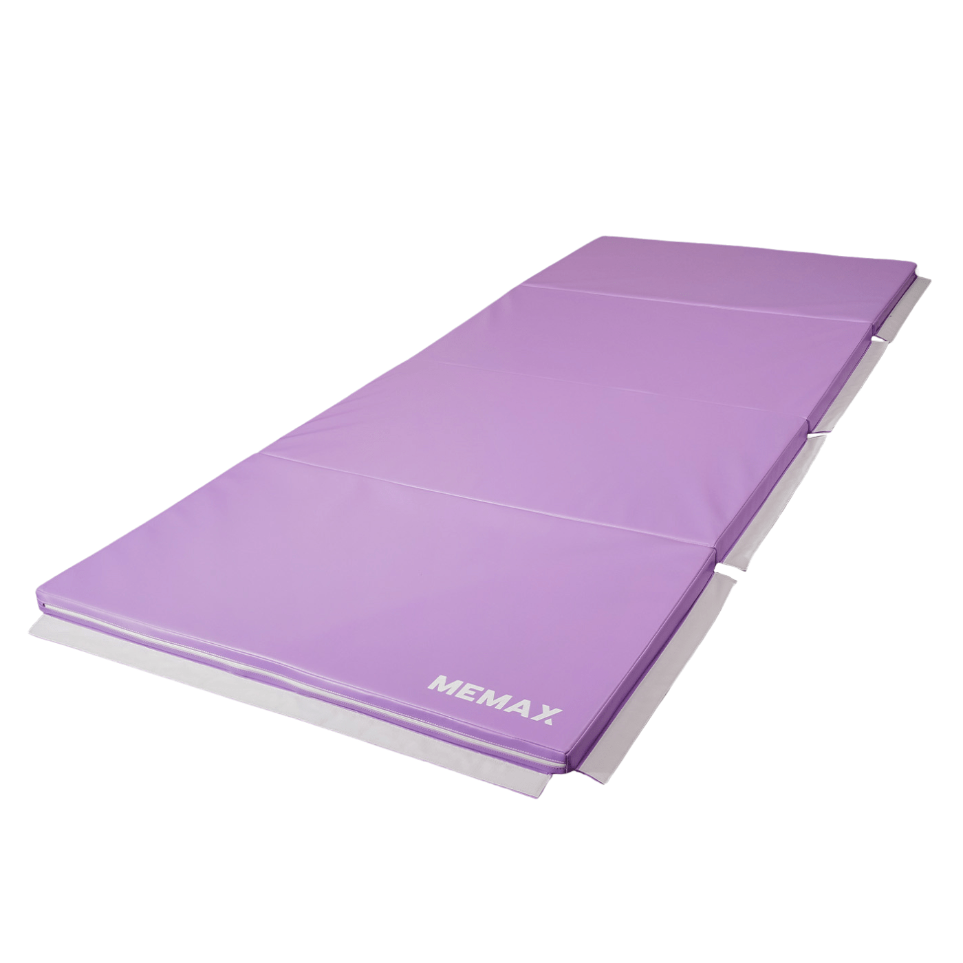 MEMAX Large 3Mx1.2Mx5cm Folding Tumbling Mat Gymnastics Mat - Purple - 2024 Version 2.0