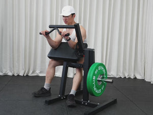 Preacher Arm Curl Biceps and Triceps