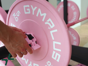 Pink Half Power Rack Garage Gym Package - Complete Setup