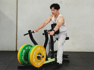Seated Row/Chest Pull Machine with Independent Arms