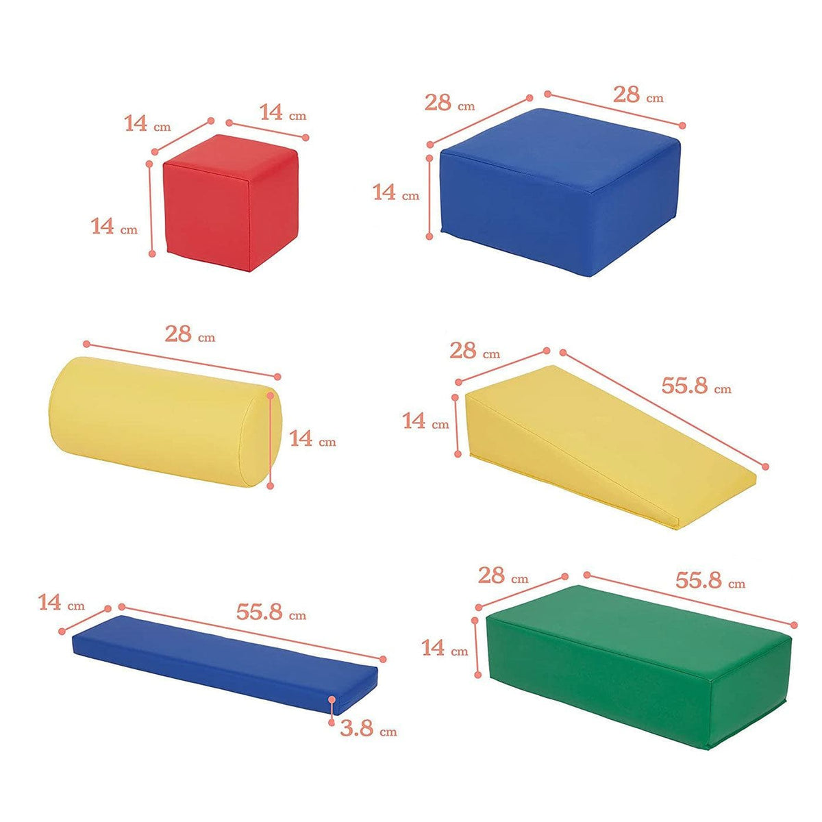 MEMAX Sensory Wonder Deluxe Soft Play Package - 25 Pieces