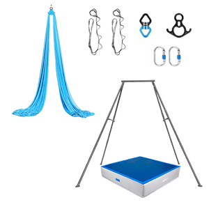 Gym Plus MEMAX Aerial Complete Fly Kit - Value Bundle FLY-KIT-AS8-BLUE