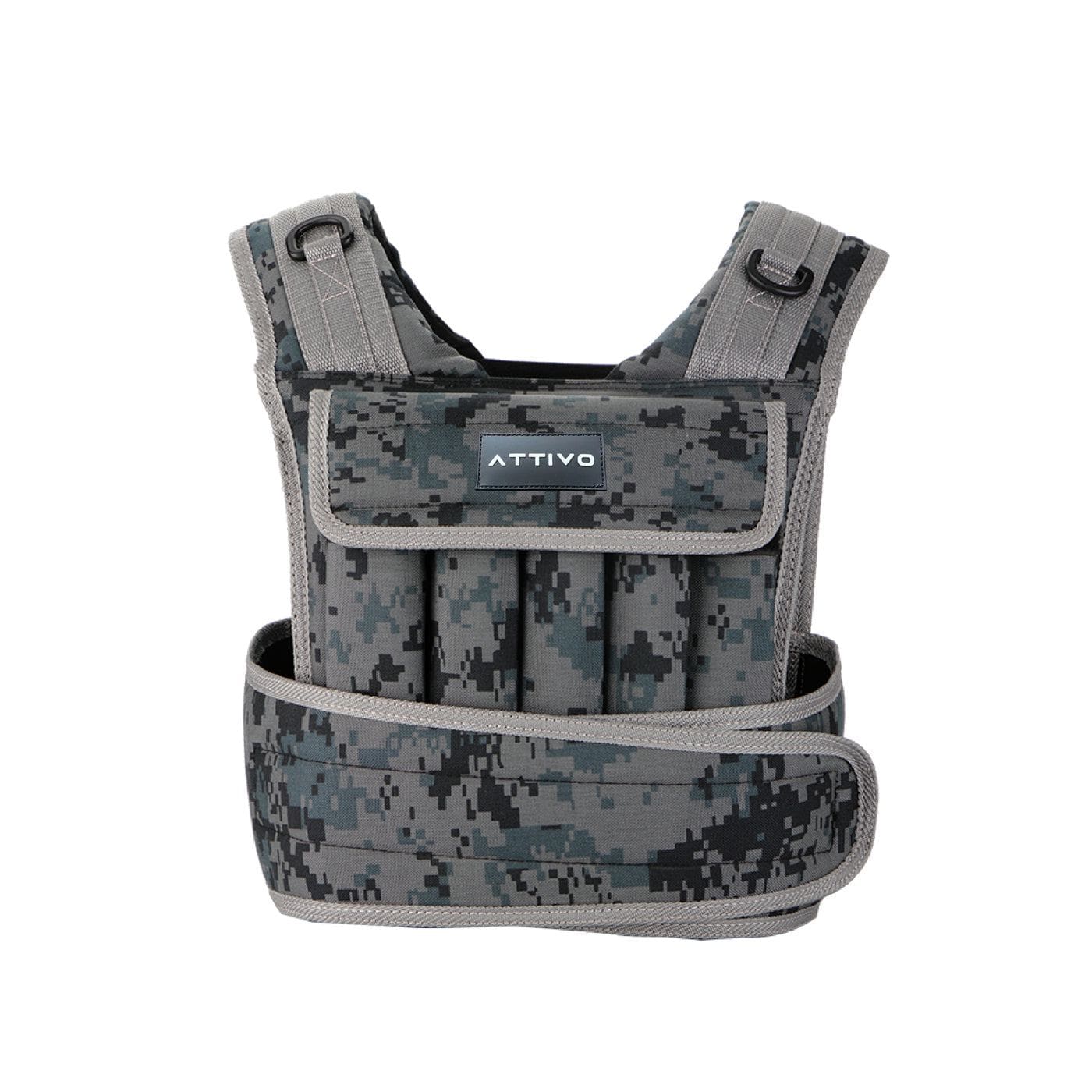 ATTIVO Adjustable Elite Weighted Vest - 20kg