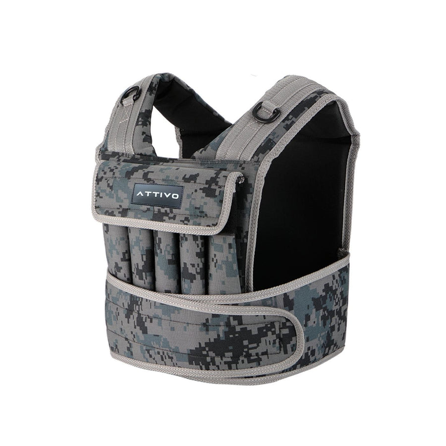 ATTIVO Adjustable Elite Weighted Vest - 20kg