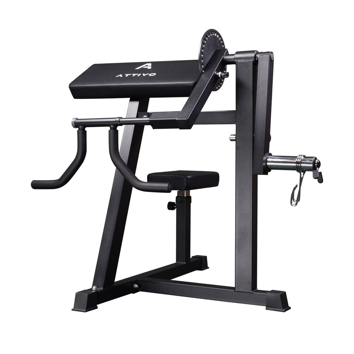ATTIVO Preacher Arm Curl and Triceps Machine