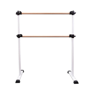 MEMAX Portable Double Ballet Barre Stretch Bar