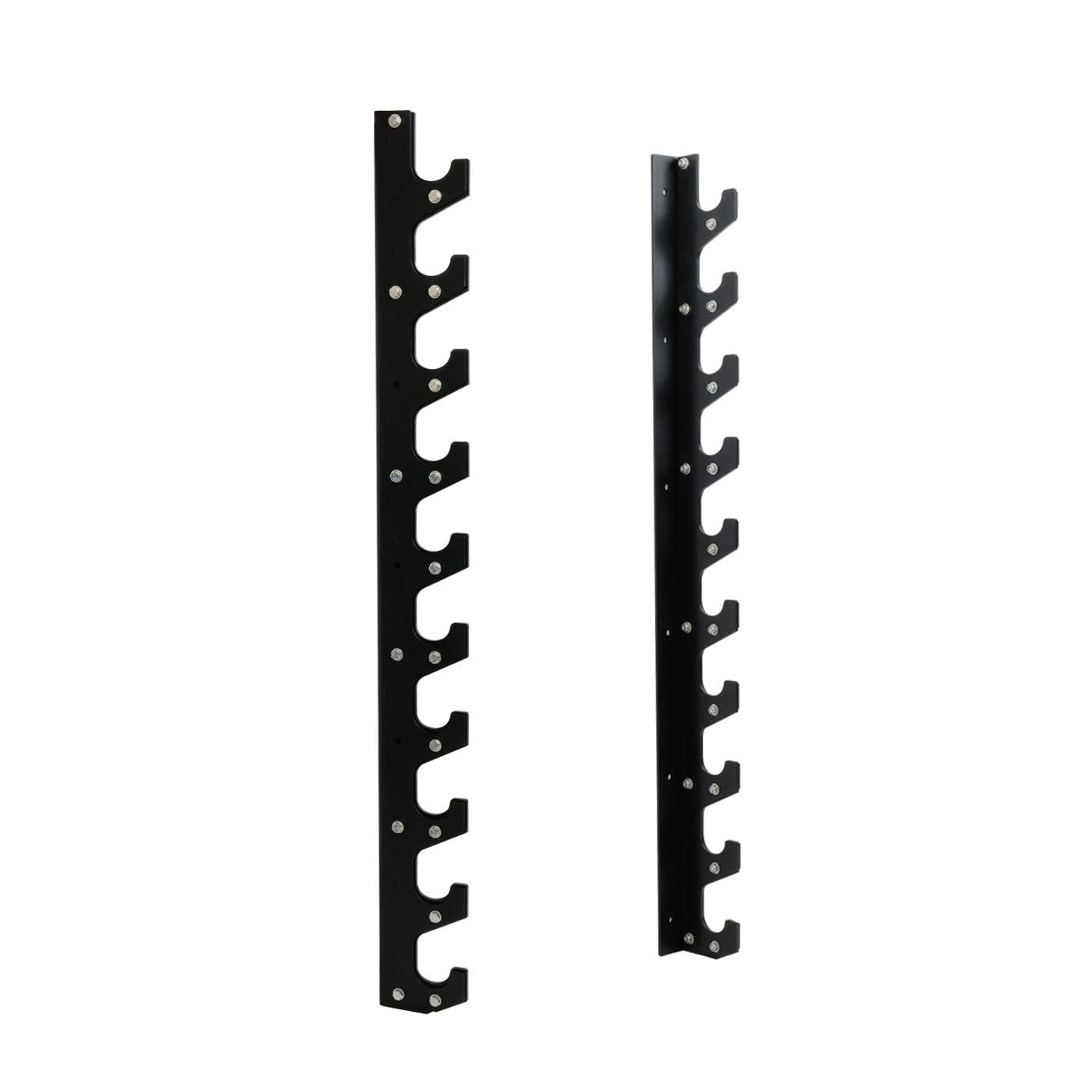 ATTIVO 10-Bar Wall-Mount Gun Rack for Barbells - Gym Plus