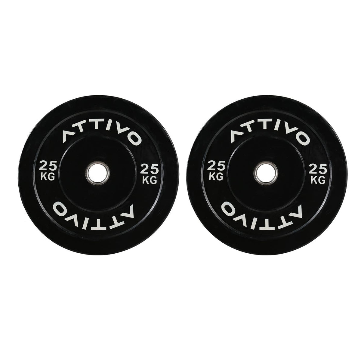 Black Olympic Rubber Bumper Weight Plates 5/10/15/20/25kg