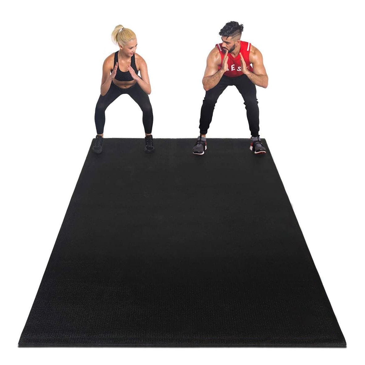Extra Large Exercise Mat Workout Mat Durable Non-Slip Gym Mat - Gym Plus