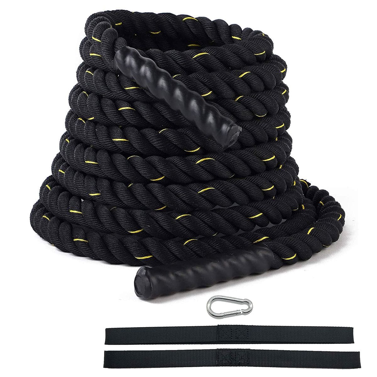 ATTIVO Battle Rope 38mm Workout Exercise Training Rope