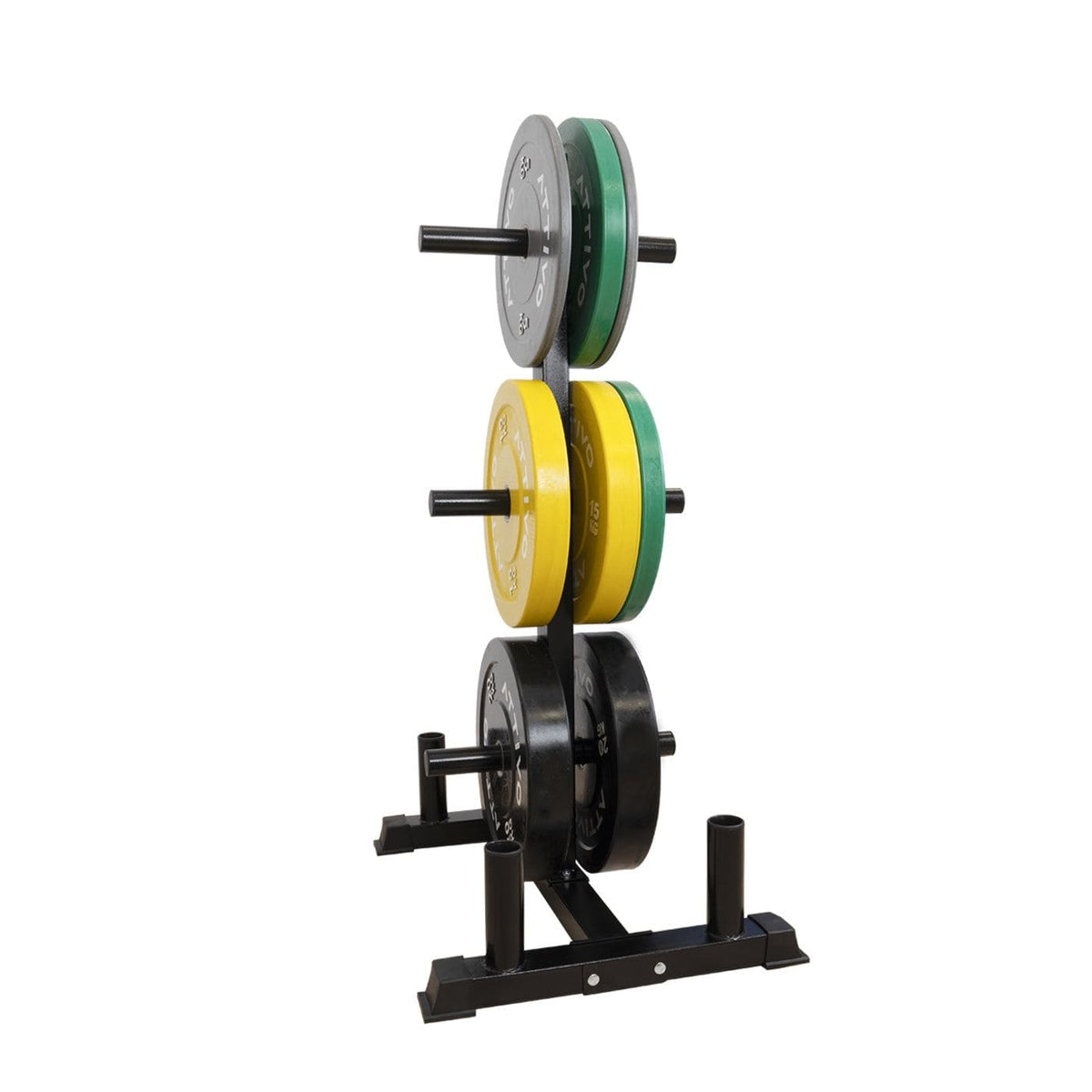 ATTIVO Olympic Weight Storage Rack & Bar Stand