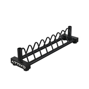 ATTIVO Weight Plate Rack and Barbell Stand