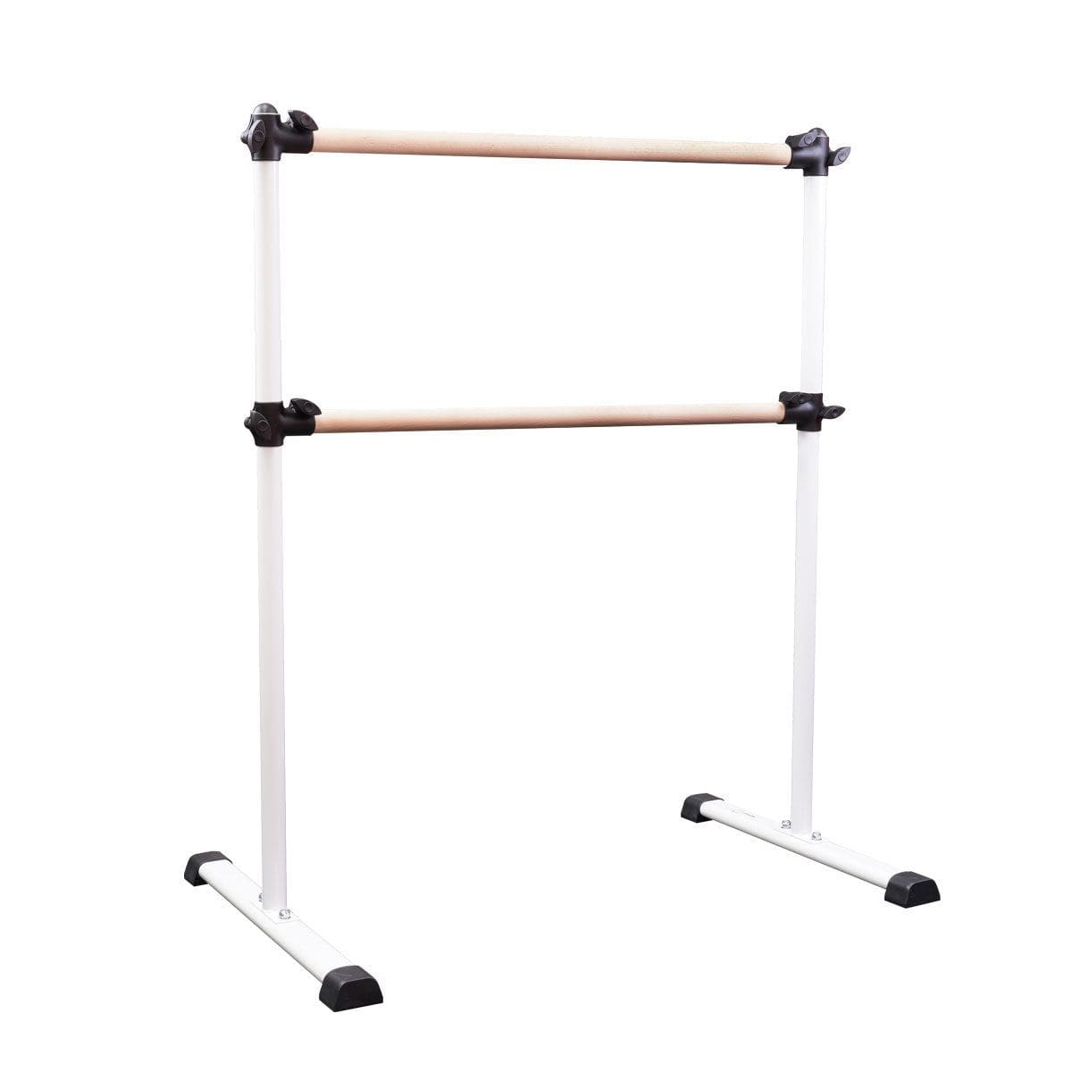 MEMAX Portable Double Ballet Barre Stretch Bar - 110cm - Gym Plus