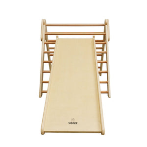 Pikler Foldable Climbing Triangle with Ramp
