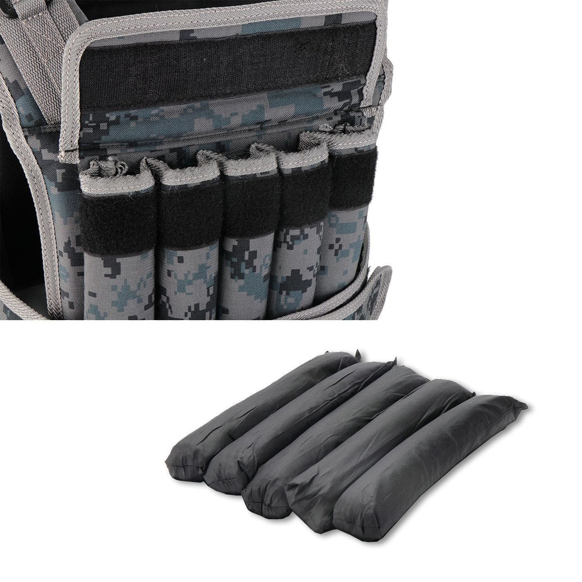 ATTIVO Adjustable Elite Weighted Vest - 20kg