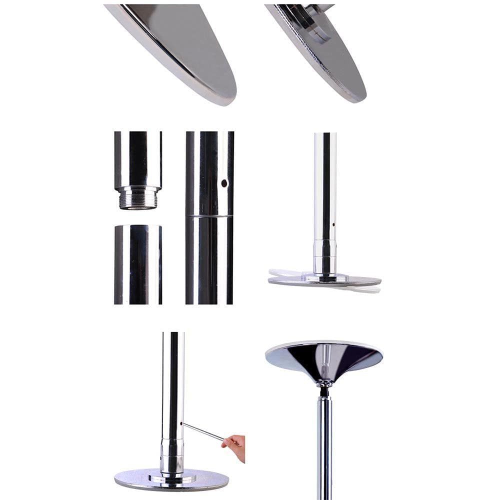 Portable Dancing Pole Kit - Static & Spinning 