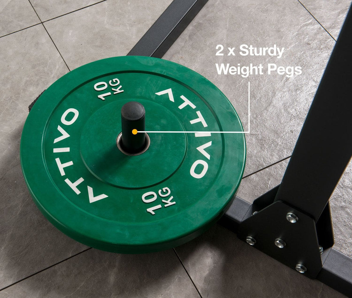 ATTIVO Half Power Rack 2182B