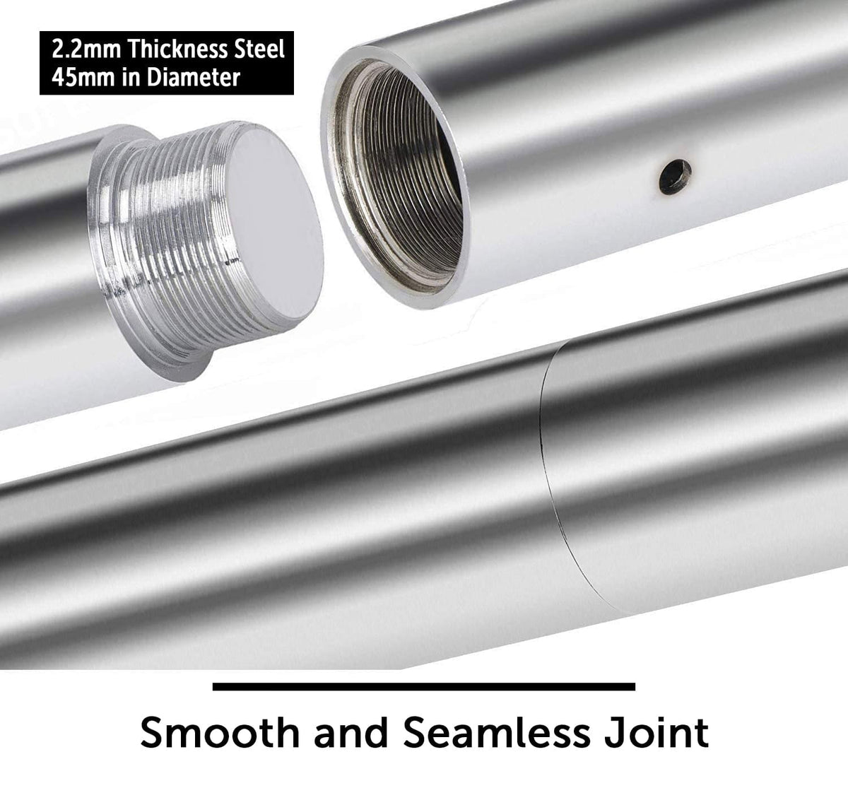 Portable Pole Dancing Poles Kit - Static & Spinning Fitness Pole Dancing Set