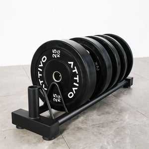ATTIVO Remarkables Olympic Bar 15KG and Bumper Plates Powerlifting Set