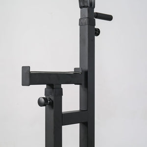 ATTIVO Squat Rack, Barbell, and Bumper Plates Package