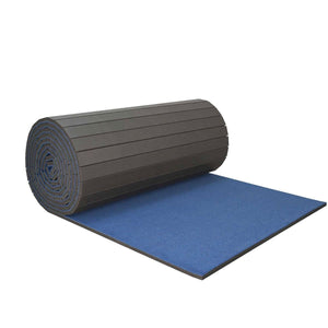 Roll Out Cheerleading Gymnastics Mat Wrestling and Tumbling Mats (Velcro Strap Included)