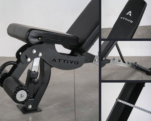 ATTIVO L3 Adjustable Weight Bench - Commercial