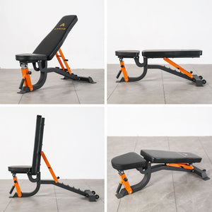 ATTIVO Adjustable Weight Bench Semi-Commercial