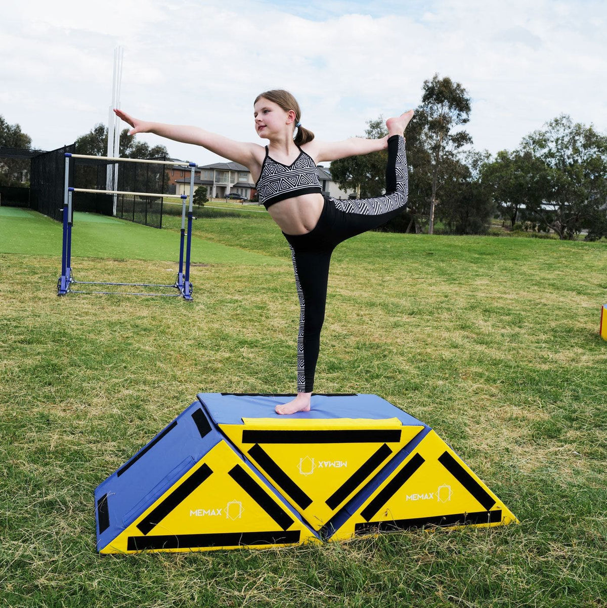 Gymnastics Training Aids Slanted Ninja Steps 2 Pack