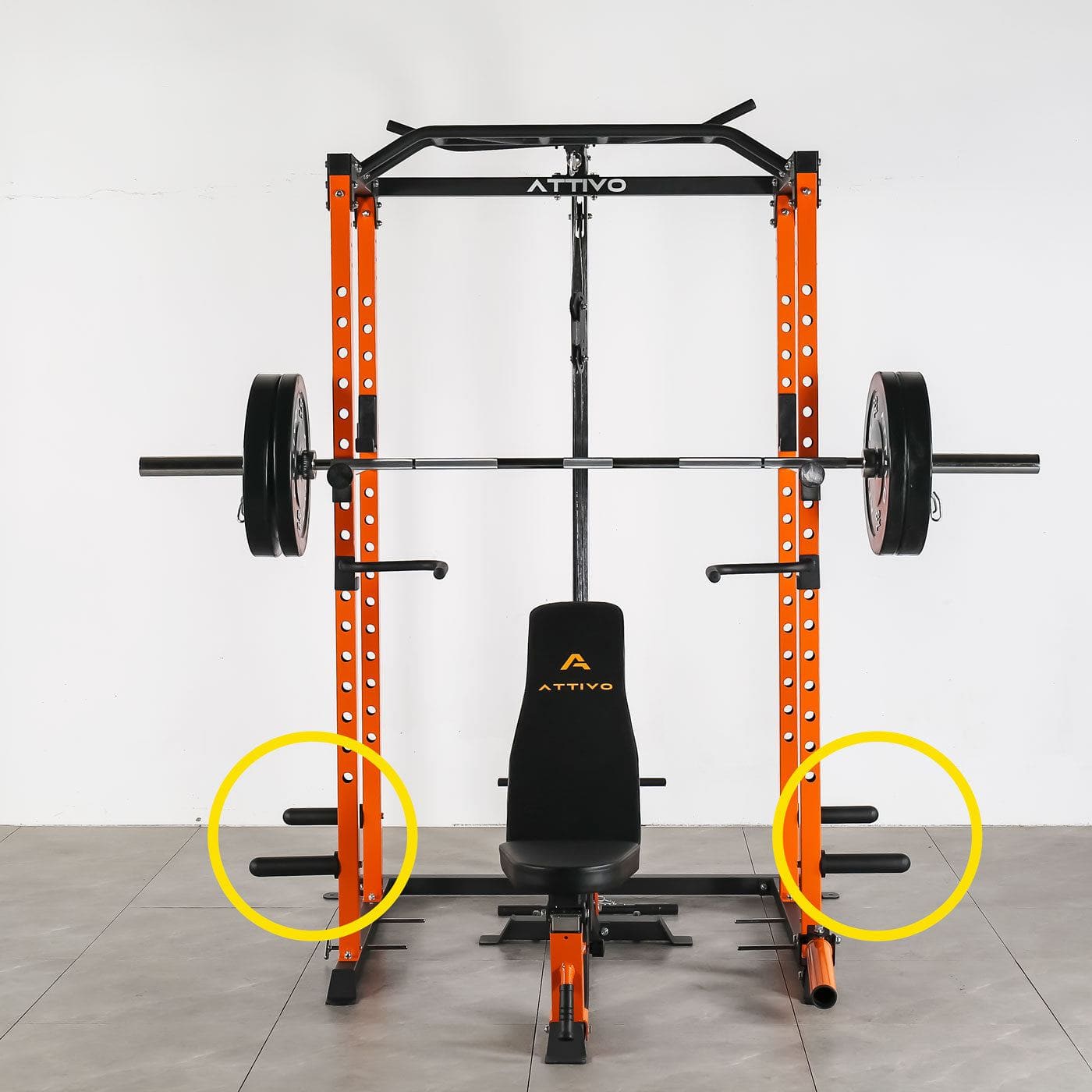 Plate Weight Storage Pegs for ZY18 Power Rack