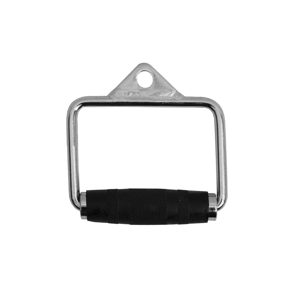 3 in 1 set Tricep Rope Extension + Single Handle + Triangle V Bar Gym Cable Attachment